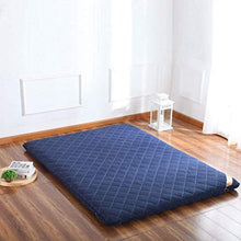 HKX Tappetino, Tappetino Futon coprimaterasso Futon Tradizionale Molto Spesso Queen Size Dormitorio Singolo 100x200cm (39x79 Pollici)