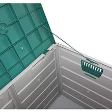 CFYP Scatola Portaoggetti da Esterno, Scatola da Giardino Resistente agli Agenti Atmosferici Facile da Spostare - Verde (112x48x54cm)