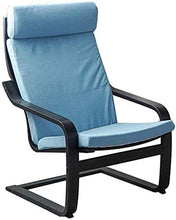 Sedia ergonomica reclinabile, per giardino, patio, patio, patio, patio, pausa pranzo, sedia per rilassarsi (colore: K, dimensioni: telaio colore del tronco), telaio scuro