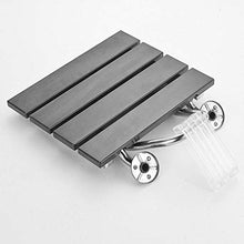 LXLAMP Sgabello Doccia Antiscivolo Regolabile in Altezza Sgabello Doccia Antiscivolo Sospeso in Legno Massello/Acciaio Inossidabile/per Anziani/per Disabili - Cuscinetto 200KG