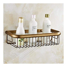 DXMRWJ Portasciugamani Ripiani per Doccia Cestino per Doccia Cestino per Doccia Compatto per Accessori da Bagno Tutto Materiale in Rame Perforato 02.01