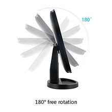 KDMB Specchio cosmetico, Specchio per Il Trucco con Luce/Specchio Luminoso a LED/Specchio cosmetico con luci/Specchio Specchio cosmetico Illuminato Illuminato a LED con luci scrivania da appoggio po