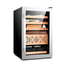 Smart Cigar Cabinet Cigar Humidor Temperatura E umidità Costanti Legno di Cedro Nudo Home Living Room Office Cigar Cabinet può Contenere 400 Sigari (Color : Gray, Size : 45 * 52.5 * 72.5cm)