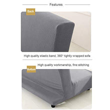 WINS Copridivano Clic Clac Copridivano Senza braccioli Elasticizzata 3 posti Fodera per Divano Letto Pieghevole