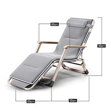 HaoLi Lettino da Sole Portatile Multifunzionale reclinabile Pieghevole Divano Letto reclinabile Ufficio Longue Cuscino da Giardino Sedia Pieghevole a Dondolo