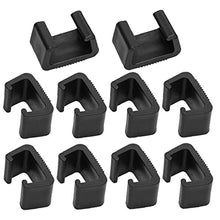 Clip Outdoor Furniture Patio Wicker clip di plastica Divano Connect Clamps per sedie mobili da giardino del sofà 10PCS 5.25CM