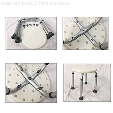 BESTSOON Sgabello Doccia in Lega di Alluminio Sedia da Bagno per Bambini Sgabello da Bagno Sgabello da Bagno Donne Incinte Sedia da Bagno Sedia Regolazione in Altezza