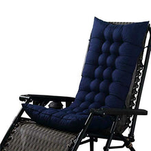 zcm Cuscino del Sedile 48x125 Cuscino Reclinabile Cuscino per Sedie A Dondolo Patio Esterno