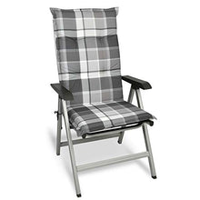 Beautissu Cuscino per Sdraio, poltrone e sedie da Giardino Sunny GK Grigio 120x50x6cm - Extra Comfort - Colori Resistenti ai Raggi UV