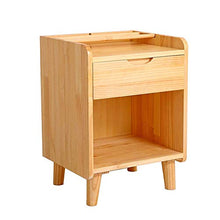 DGHJK Mobili per la casa, Comodino in Legno massello, Divano, tavolino con 1 cassetto, Armadio 40 x 36 x 57 cm