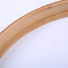Specchio da Parete Rotondo Creativo Specchio da Bagno A Parete da 45 Cm Specchio da Trucco in bambù HD per Soggiorno Camera da Letto Corridoio Specchio