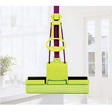 SSAYY Spray Mop La Zazzera di Spugna Assorbente/Piega La Zazzera di Spugna dell'Acqua di Compressione, Asta dell'Acciaio Inossidabile può Allungare La Zazzera Assorbente del Cotone