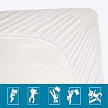 Bedsure Coprimaterasso Impermeabile Singolo 90x190 - Copriletto Impermeabile Trapuntato con Motivo Fiorale, Proteggi Materasso Impermeabile Taspirante e Lavabile, Bianco