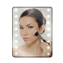 Specchio per Il Trucco, Specchi per Il Trucco da Bagno Specchio per Toeletta da Trucco Illuminato Grande con Luce A 22 LED, Specchio Cosmetico da Tavolo Illuminato