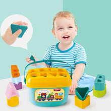 Greatangle Scatola di intelligenza Creativa Forma Geometrica Sorter Baby Cognitive And Matching Building Blocks Kids Early Educational Toys