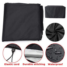 Coperture per mobili da giardino impermeabili 205x104x71cm, coperture per mobili da esterno, copertura per tavolo rettangolare per patio, resistente all'acqua resistente, anti-sbiadimento, per tu