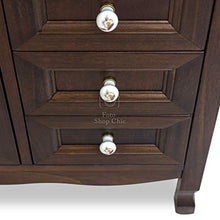 Shop Chic Arredo bagno 85 classico noce 85 cm Elegance specchio a pensile