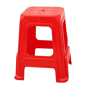 ZHAOYONGLI Sgabelli,Sedie 4 StoolsPut Doccia Sgabello Plastica Spessa for Adulti Piazza Sgabello Famiglia Plastica Sgabello Banco di Scarpe da Banco di Alta Sgabello Tavolo da Pranzo Sedia