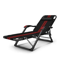 HaoLi Lettino Prendisole Pieghevole Reclinabile Casa pigra, Pausa Pranzo Letto Siesta Multi-Funzione Ufficio Back Beach Reclinabile Portatile