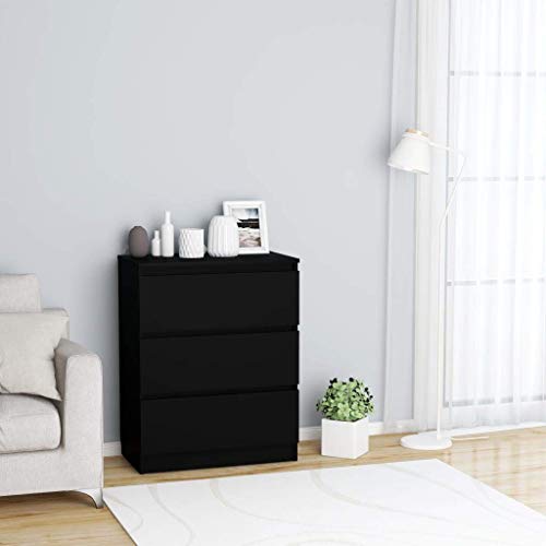 XHCP Credenza, Comodino, Comodino, Divano Letto, Mobile Laterale per Soggiorno Camera da Letto Camera da Letto Sonoma Rovere 60x35x76 cm truciolare