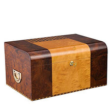 Caishuirong Cigar Box di stoccaggio Grande Piano capienza casa Vernice Cigar Box Regalo Cedar Cigar Humidor Idratante Cabinet Perfetto da Usare in Ufficio e Camera da Letto