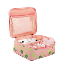 TREESTAR Modello Carino Borsa da Viaggio Impermeabile Custodia di Grande capacità Caso Cosmetico Borsa Cosmetica per Il Lavaggio Portatile con Gancio per Uomini Donne Che Viaggiano (Rosa)