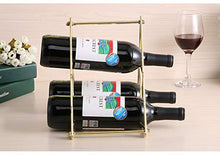 Buy and buy at Brandon Creative Home Decoration Ornaments Wrought Iron Wine Rack Pyramid Wine Rack Wine Display Rack RemovableGoldTrumpet