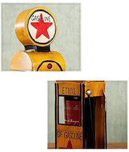 Elegante Semplicità Stazione Di Servizio Gialla Stile Ornamenti in Metallo Ferro Battuto Retrò Vecchia Uva Portabottiglie Desktop Portico Bar Decorazione Del Ristorante Creativo Regalo Di Nozze Decor