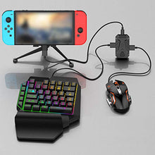 Mix Master Keyboard And Mouse Converter Set, per E-Sport Gaming OTG Adapter, programmabile e Liberamente Impostato, Accessori per Computer, per PS3 / PS4 / PS5 ECC.