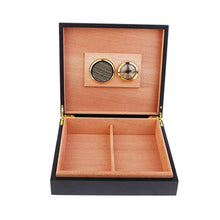ZYING Con Pannello Frontale Digitale igrometro e umidificatore Cigar Humidor - di Alta qualità Cedar Cigar Idratante
