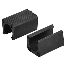 sourcingmap 20pz Mobili Piedi Antiscivolo PE Scivoli Tubo Sedia Piede Tappi Protezione Pavimento Antigraffio Nero 13mm