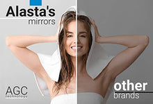 ALASTA® Specchio | Specchio a Muro Controluce LED | Seattle | Personalizza Specchio LED Deluxe | Colore LED - Bianco Freddo/Caldo