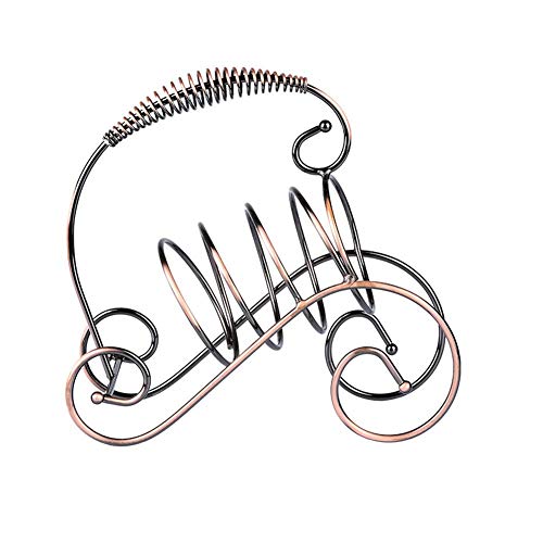 WEI-LUONG Cremagliera del vino in ferro battuto vino europeo vino rack creativo di modo cremagliera vino rack portatile Primavera, singola bottiglia di vino controsoffitto supporto della cremagliera d