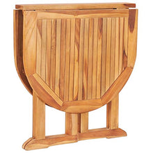 vidaXL Set da Pranzo da Giardino 5 pz Pieghevole in Massello di Teak
