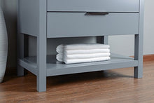 RUBEZA - Vanità da bagno Symyrna 900 mm, colore: Bianco