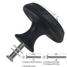 Vitello del fumetto 4 PCS Pomelli per Porta, Pomolo per Mobile, Pomelli per Mobili con Viti, Maniglia per Armadietto, Pomelli per Porta, Pomelli per Cassetti per Porta, Armadio, Cassetto e Credenza