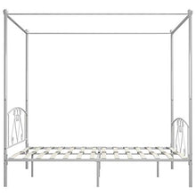 Tidyard Struttura Letto Madrimoniale Letto a Baldacchino in Metallo 200x200 cm Telaio Letto Matrimoniale,Letto in Metallo,Letto Matrimoniale a Doghe