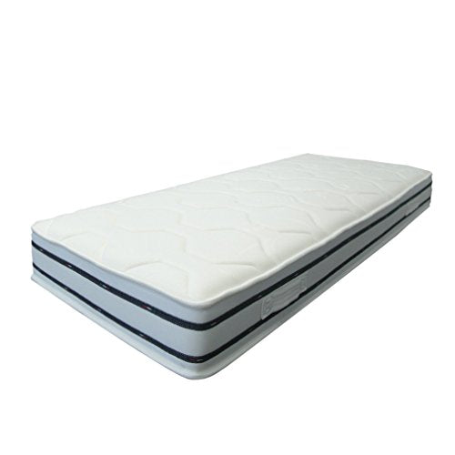Cribel Harmony Materasso con Sistema Air System, Fibre Anallergiche, Traspirante, Bianco, 80 x 190 x 25 cm