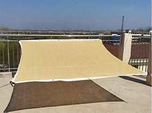 Panno dello schermo Canopy Panno paralume in tessuto di maglia sole l'80% ombra for il giardino, tessuto di maglia Ombra Rete con occhielli for portico baldacchino o Gazebo copertura vegetale incatram
