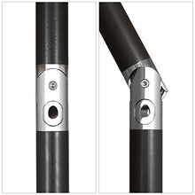 Sekey® Ombrellone Ø 240 cm Tondo Ombrello Parasole da Esterno da Giardino da Spiaggia Rosso Protezione Solare UV25+