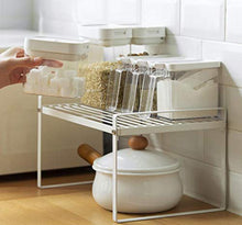 &ripiano di stoccaggio Scaffale da cucina per uso domestico Multifunzione da cucina in ferro battuto Stratificazione Scaffale multi-strato Scaffale da cucina Scaffale di finitura (Size : M)
