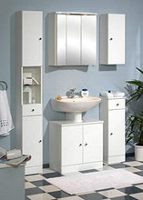 Pelipal 954 Small Mobiletto da Incasso, Legno, Bianco Lucido, 20,0 x 25,0 x 82,0 cm