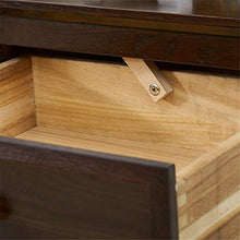 Comodini 3 cassetti mobili camera da letto legno comodino multifunzione armadio comodino comodino cassetto comodino (colore: noce, dimensioni: 51x40x67CM)