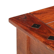 vidaXL Tavolino da Salotto 60x60x35 cm in Legno Massello di Acacia