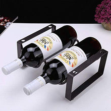 LHQ-HQ Wine Rack impilabile Retro Curva Europea Forma Soggiorno casa Creativo Decorazione di visualizzazione della Decorazione della casa 24 Centimetri × 17 Centimetri × 11 Centimetri