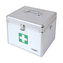 HMF 14702-09 Medicina Box, Valigia Medica, Alluminio, 30 x 25 x 25 cm