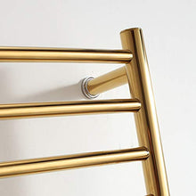 MGWA Golden Moderno Multi-Strato in Acciaio Inox Riscaldamento Trapano Elettrico Bagno Forato Home Hotel Bagno Rack/Rack/portasciugamani