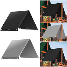 Spielen - Set per altalena da gioco per bambini, copertura per il tetto per ombra del patio, per altalena da cortile, soffitto, esterno, terrazza, giardino, tempo libero, tenda