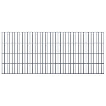honglianghongshang Barriere e recinzioni Pannelli per recinzioni 2D Pannello di Recinzione Giardino 2008x830 mm 6m Grigio
