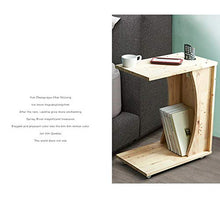 AINIYF Tavolino di Servizio in Legno massello Tavolino da Salotto Creativo Armadietto Divano Tavolo TV Tavolino Fine Tavolo Mobile Tavolo da tè Mobile ad Angolo